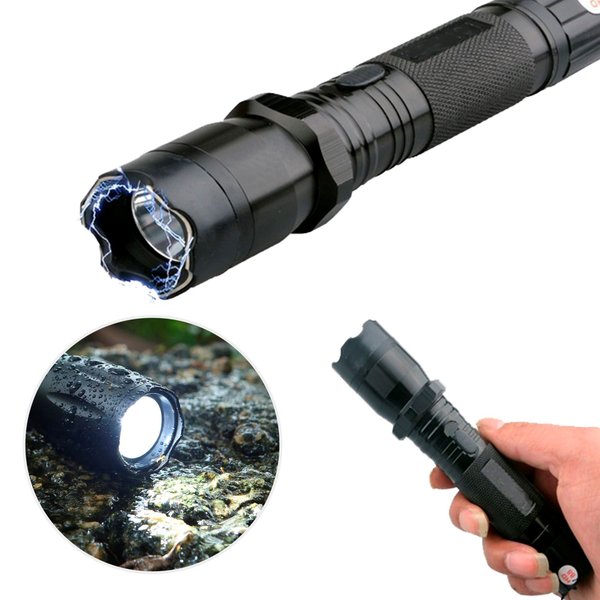 Imagen de Picana personal con linterna led recargable 220 v con estuche