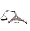 Imagen de Arnes para perros con pretal + collar 120 cm con agarre