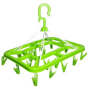 Imagen de Colgador tendedero  rectangular con palillos