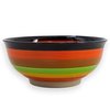 Imagen de Compotera bowl decorada diseño A Rayas 800ml