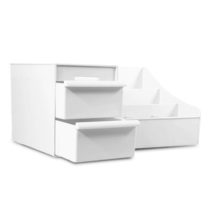 Imagen de Organizador cosmetiquero plástico con cajones multifuncional