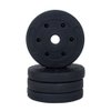 Imagen de Set 2 Mancuernas ajustables con Barra 3 en 1 de 30 Kg Disco Pesa Pvc