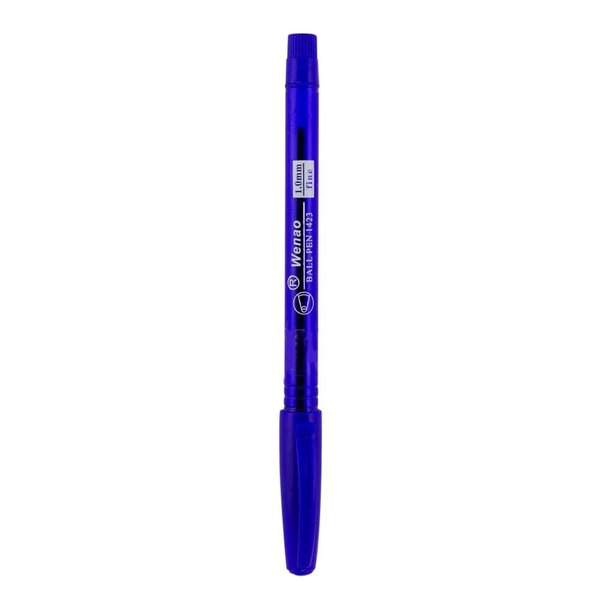 Imagen de Boligrafo transparente color azul