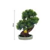 Imagen de Adorno maceta rústica con bonsai de pino