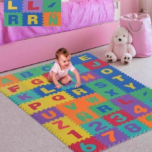 Imagen de Alfombra Puzzle goma eva números