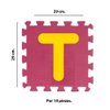 Imagen de Alfombra Puzzle Letras en goma eva