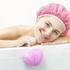 Imagen de Set de esponjas y gorro de baño