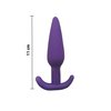Imagen de Plug Dilatador anal  liso Base curva
