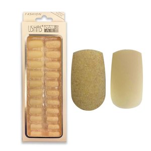 Imagen de Uñas postizas terciopelo y mate 24 unidades Ushas