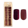 Imagen de Uñas postizas terciopelo y mate 24 unidades Ushas