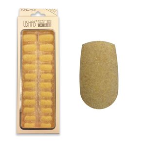 Imagen de Uñas postizas terciopelo 24 unidades Ushas