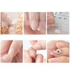 Imagen de Uñas postizas terciopelo y colores lisos 24 unidades  Ushas