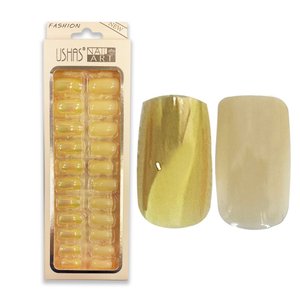 Imagen de Uñas postizas colores tornasol 24 unidades Ushas