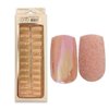 Imagen de Uñas postizas color tornasol y terciopelo 24 unidades Ushas