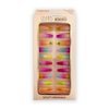 Imagen de Uñas postizas multicolor 24 unidades  Ushas