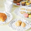 Imagen de Platos desechables 10pc-lunares plateados-9"