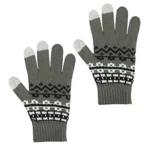 Imagen de Guantes de lana tipo Bariloche  con touch