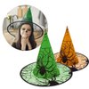 Imagen de Sombrero de bruja con tela arañas - Accesorio para Disfraz