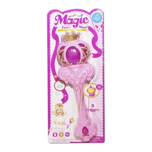 Imagen de Varita magica con luz y sonido corona