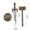 Imagen de Espada con escudo y martillo- Juego Combate - Accesorio Disfraz