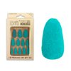Imagen de Uñas postizas terciopelo 12 unidades Ushas