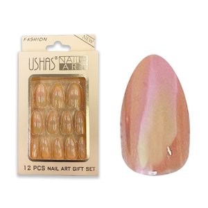 Imagen de Uñas postizas colores tornasol 12 unidades Ushas