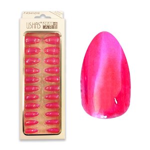 Imagen de Uñas postizas colores lisos 24 unidades  Ushas
