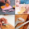 Imagen de Set Cocina tabla cuchillo rebanador pelador