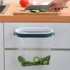 Imagen de Soporte para bolsa de basura para colgar con tapa