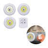 Imagen de Set de lámparas Luz led con control 3 unidades