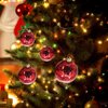 Imagen de bola esfera decorada navidad 6 unidades