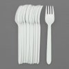 Imagen de Tenedor descartable blanco 50 unidades