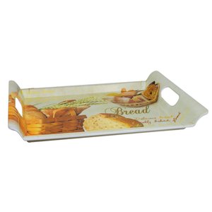 Imagen de Bandeja melamina rectangular con asas