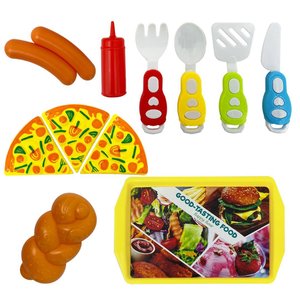 Imagen de Pizza en bandeja con accesorios