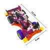 Imagen de Auto juguete de carrera multicolor