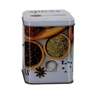 Imagen de Lata  de almacenamiento con tapa   - Diseños Surtidos