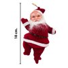 Imagen de papa noel adorno navidad 18 cm