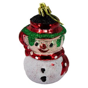 Imagen de Muñeco de Nieve Adorno Navidad 4 unidades
