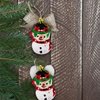 Imagen de Muñeco de Nieve Adorno Navidad 4 unidades