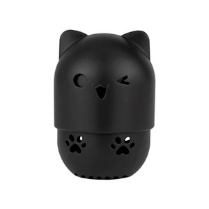 Imagen de Estuche porta esponja de maquillaje diseño gato
