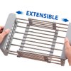 Imagen de Escurridor extensible para pileta acero inoxidable