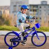 Imagen de Bicicleta rod. 16 canasto + rueditas + accesorios niño niña
