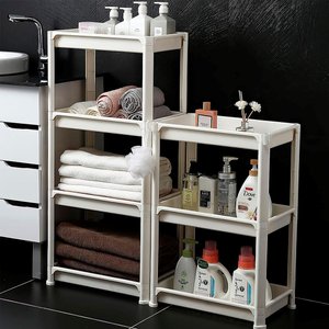 Imagen de Organizador rectangular con ruedas 4 estantes