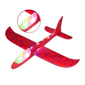 Imagen de Avión planeador desarmable con luces led