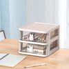 Imagen de Organizador con 2 cajones - Multifuncional Escritorio Cosméticos