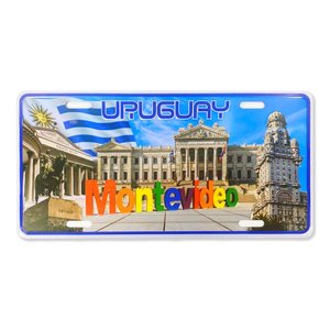 Imagen de Matrícula Placa MONTEVIDEO - Souvenir Uruguay