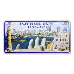 Imagen de Matricula Imán PUNTA DEL ESTE  - Souvenir Uruguay