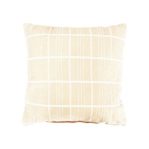 Imagen de Almohadón decorativo con diseños cuadrados 45 cm x 45 cm
