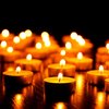 Imagen de Velas chatas blancas 50  unidades