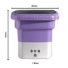 Imagen de Mini lavarropa plegable portátil 7L